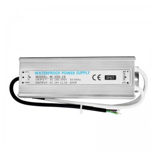 300W 12.5A 24V AC to  DC Led Power Supply Waterproof Switching Power Supply