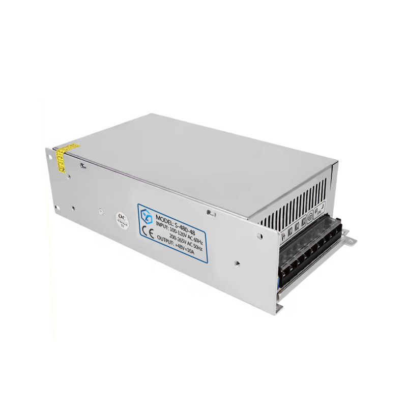 480w 10A 48v dc switching power supply ກັບພັດລົມ 110V/220V AC ກັບ 48VDC 10Amp SMPS Transformer 500W Switching Power Supply