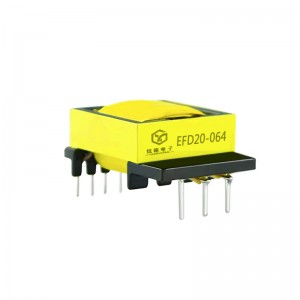 Transformateur de puissance Audio EFD20, transformateur abaisseur horizontal 7 + 3 broches 220v