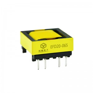 EFD20 แนวนอนเฟสเดียว 110v Ac 24v Dc หม้อแปลงไฟฟ้า