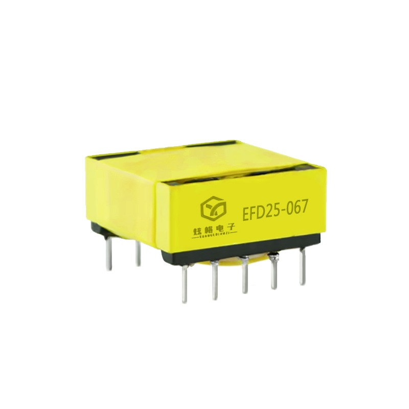 EFD25 малък импулсен захранващ хоризонтален високочестотен трансформатор