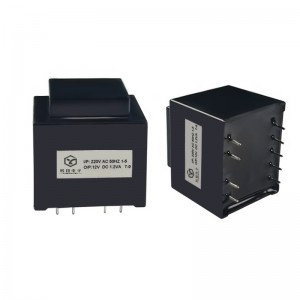 Trasformatore incapsulato montato su PCB 230 V 115 V EI20 EI30 50 Hz 60 Hz
