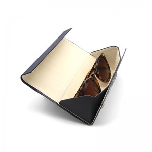 XHSG-015 Triangle Folding Glasses Case Sunglasses Case Optical Case Supplier