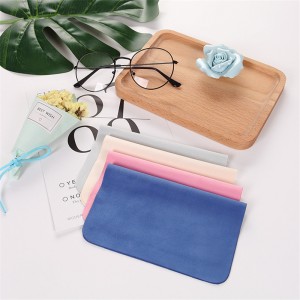C-003  Microfiber sunglasses Pouch Glasses Pouch Fabric Cleaning cloth