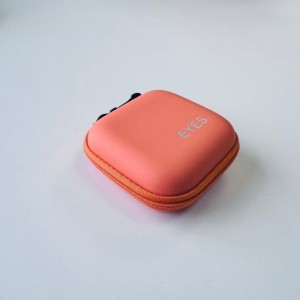 EVA Zipper Eyeglasses Case Customizable Earphone Packaging Box Foldable Eyeglass Packaging case