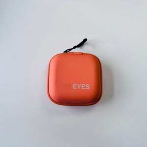 EVA Zipper Eyeglasses Case Customizable Earphone Packaging Box Foldable Eyeglass Packaging case