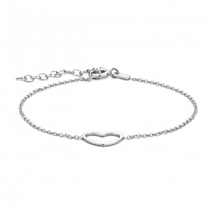8 Year Exporter Glass Butterfly Bracelet - Aimée 925 sterling silver bracelet with heart – XH&SILVER