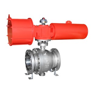 Casted Trunnion Mounted Ball Valve