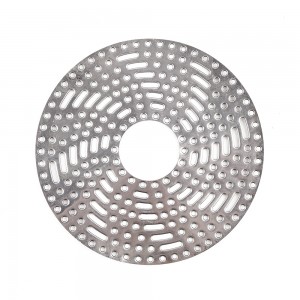 Индукционен диск с дъно на алуминиев съд
