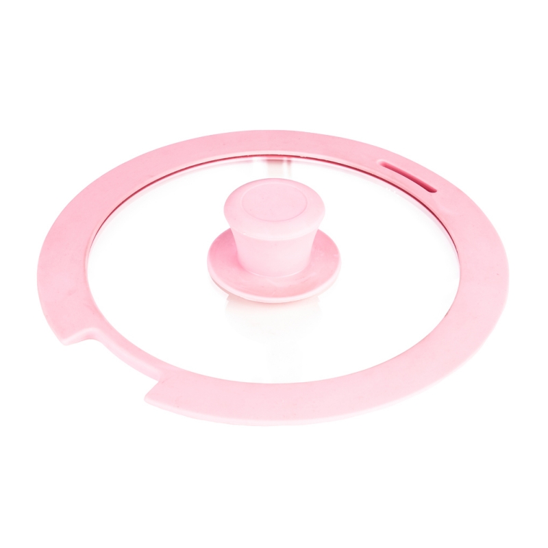 Silicone glass lid