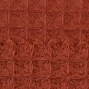 35% cotone 65% poliestere T/C 65/35 74*72/20*20 Dobby waffle