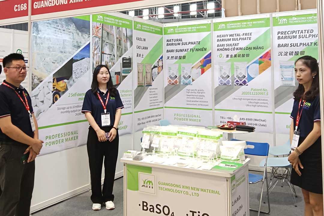 XiMi titanium dioxide products successfully participated in the 2023 Vietnam Coatings Exhibition