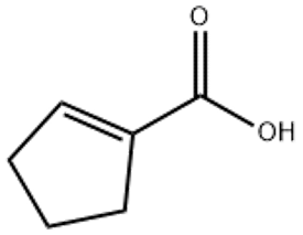 1-Cyclopentenecarboxylic acid (CAS# 1560-11-8)