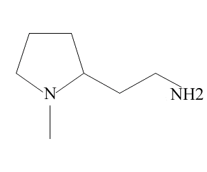1-Methyl-2-(2-aminoethyl)pyrrolidine（CAS# 51387-90-7)