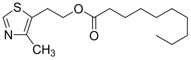 2-(4-Methyl-5-thiazolyl)ethyl decanoate（CAS#101426-31-7）