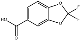 2 2-Difluorobenzodioxole-5-carboxylic acid（CAS# 656-46-2)
