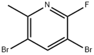 3 5-Dibromo-2-fluoro-6-methylpyridine（CAS# 632628-07-0)