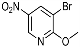 3-Bromo-2-methoxy-5-nitropyridine（CAS# 15862-50-7)