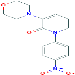 3-morpholino-1-(4-nitrophenyl)-5 6-dihydropyridin-2(1H)-one（CAS# 503615-03-0)