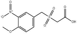 4-Methoxy-3-nitrobenzylsulfonylacetic acid