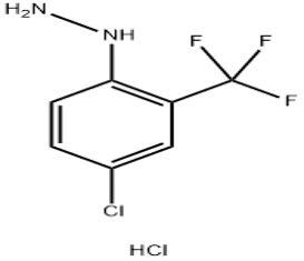4-chloro-2-trifluoromethylphenylhydrazine hydrochloride