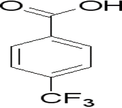 4-(trifluoromethyl)benzoic acid（CAS# 455-24-3)