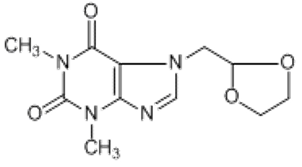Doxofylline（CAS# 69975-86-6)