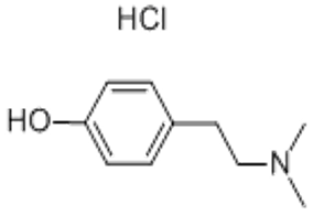 Hordenine hydrochloride（CAS# 6027-23-2)