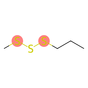 Methyl propyl trisulphide（CAS#17619-36-2）