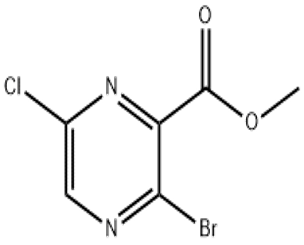 Methyl 3-broMo-6-chloropyrazine-2-carboxylate (CAS# 13457-28-8)