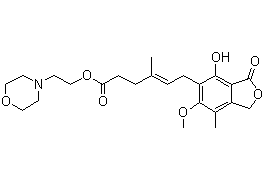 Mycophenolate mofetil（CAS#128794-94-5）