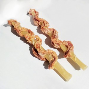 Chicken and beef tendon string