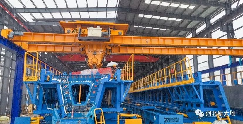 Hebei Xindadi Supports the Operation of Hubei Province’s First Fully Assembled Bridge Intelligent Prefabricated Component Yard