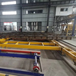 The sleeper production line of the Chuantie Bazhong
