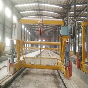 Prestressed Long-line Production System for Prestressed Concrete Components