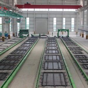Hebei Xindadi- the prestressed long line mold production line in Shandong