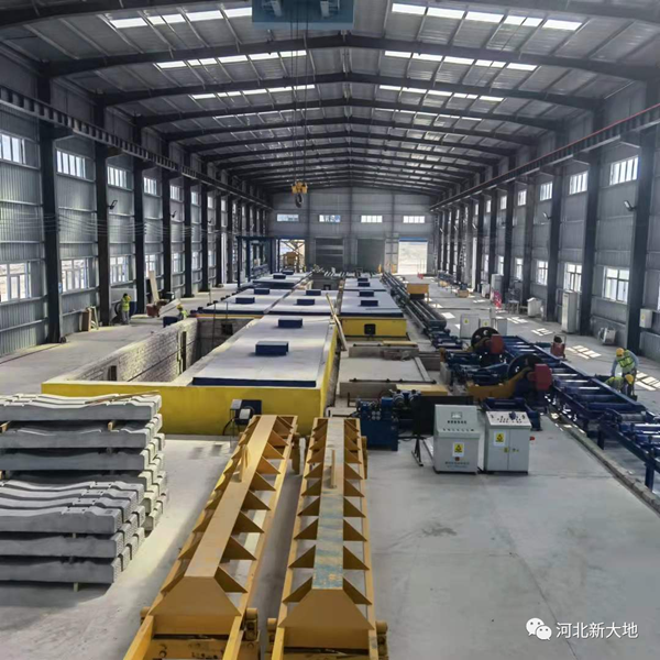 Hebei Xindadi-prestressed slpeers production line for Mexico