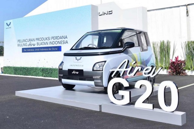 Wuling New Energy goes to the world! The first stop of the global car Air ev landed in Indonesia