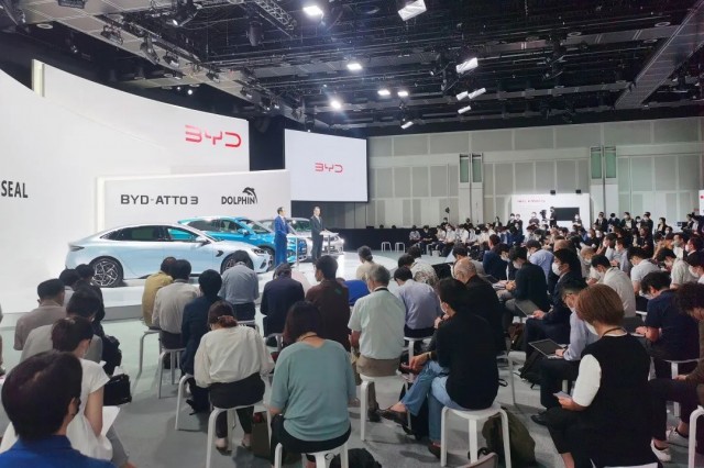 BYD enters Japan’s electric vehicle market with three new models released