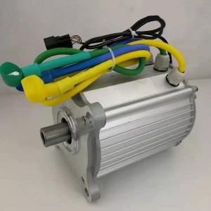 China Ac Motor For Electric Car Manufacturer –  5kW 60V Permanent Magnet Synchronous Motor, Controller, Accelerator  – INDEX