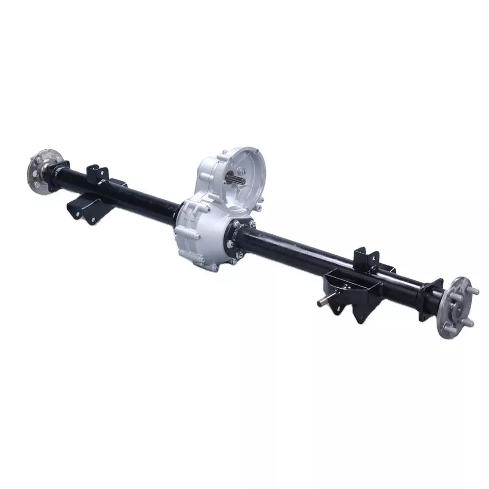 EV drive axle customized. electric rear axle.for golf cars trucks van tricycles etc Featured Image