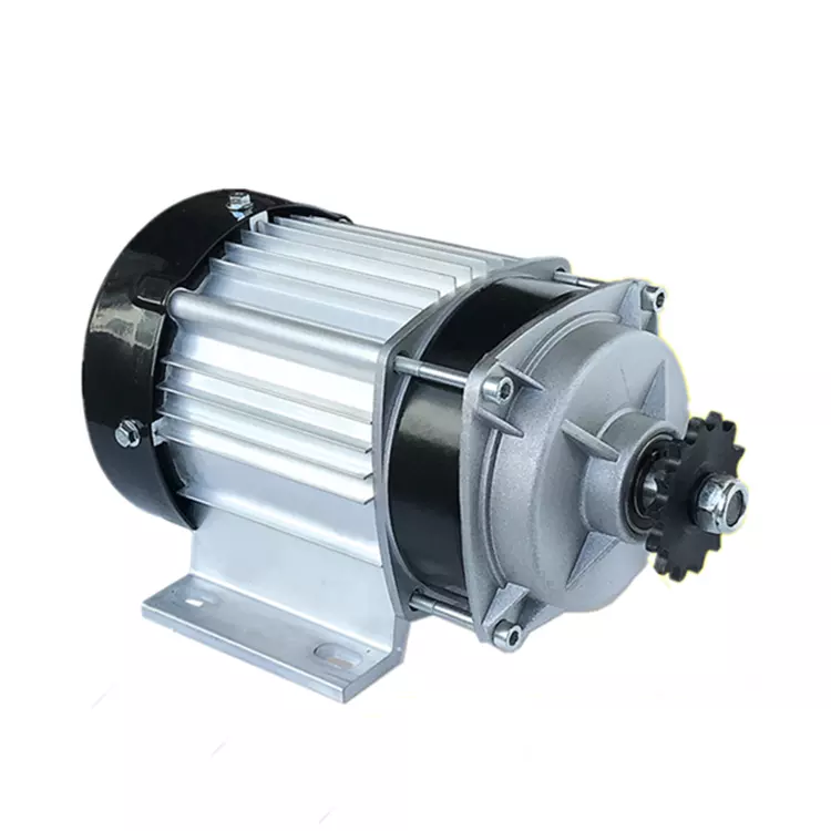 48V 800W 1000W DC deceleration brushless central chain motor for electric three-wheel battery car Featured Image
