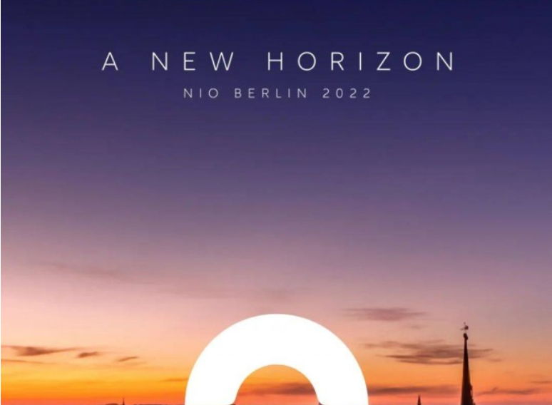 NIO to hold NIO Berlin launch event in Berlin on October 8