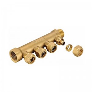 XD-MF106 Brass Nature Color Manifold-2 Way