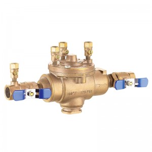 XD-LF1201 Special Bronze Reduced Pressure Backflow Preventer, with Test Cock