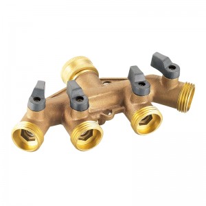 Manifold XD-MF103 Heavy-duty Brass Hose Faucet Manifolds