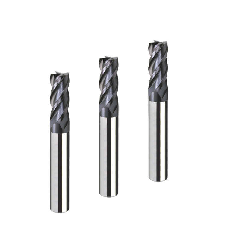 Carbide HRC 55 Die Steel Milling Cutter With Coating (1)