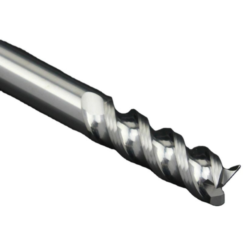 Tungsten Steel Carbide U-Slot Tatu-Blade Alumini Aloi CNC Mwisho Mill