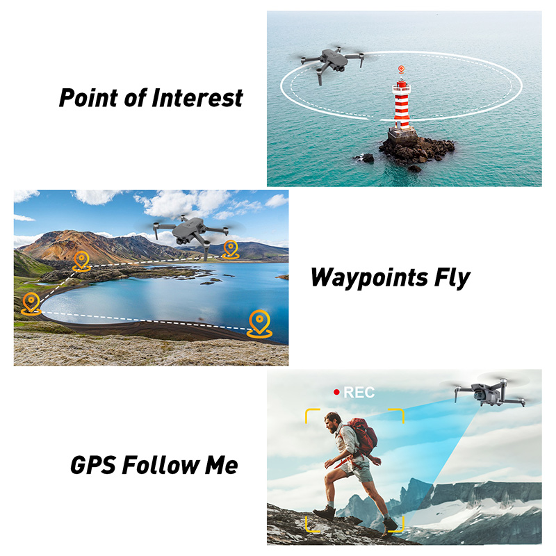012S Adult Dual Camera Brushless Motor GPS Quadcopter Drone With Camera 4K Long Distance