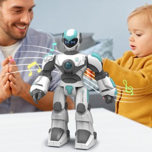Factory Cheap Programmable Robot Toy - BG1532 Early Education Smart Voice Gesture Control Induction Children Programming Robot Model Toys – Xinfei